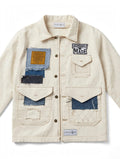 Legendarily Made YEAR 01 Cream Canvas Chore Coat